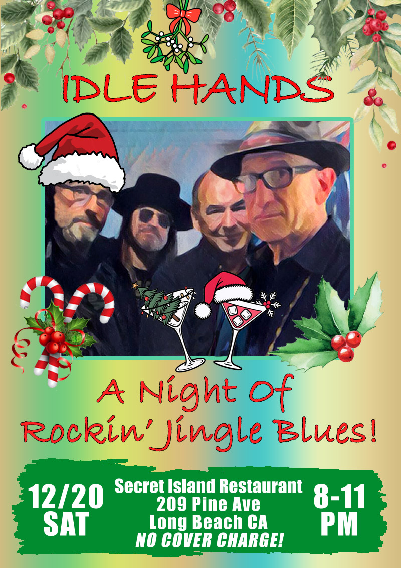 Idle Hands is Rob Fresco, Vince White, Bermuda Schwartz, and Paul Van Duine